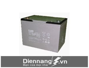 Ắc quy fiamm cũ 12sp80 (12v - 80ah)