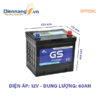Ắc Quy GS 55D23R 12V 60Ah