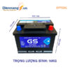 ắc quy gs 12v 60ah