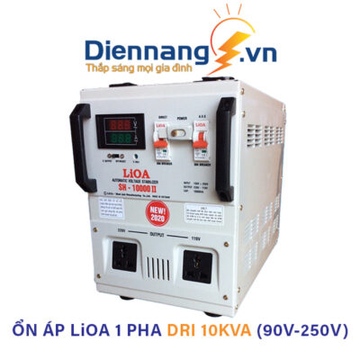 ổn áp lioa 1 pha dri 10kva 90v 250v