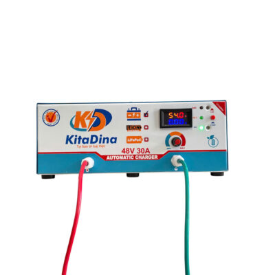 Sạc Ắc quy xe nâng 48V 30A Tự Động Kita Dina, sạc tự động cao cấp chuyên dùng cho xe nâng 6 sac xe nang 48v 30A chuyen dung cho xe nang