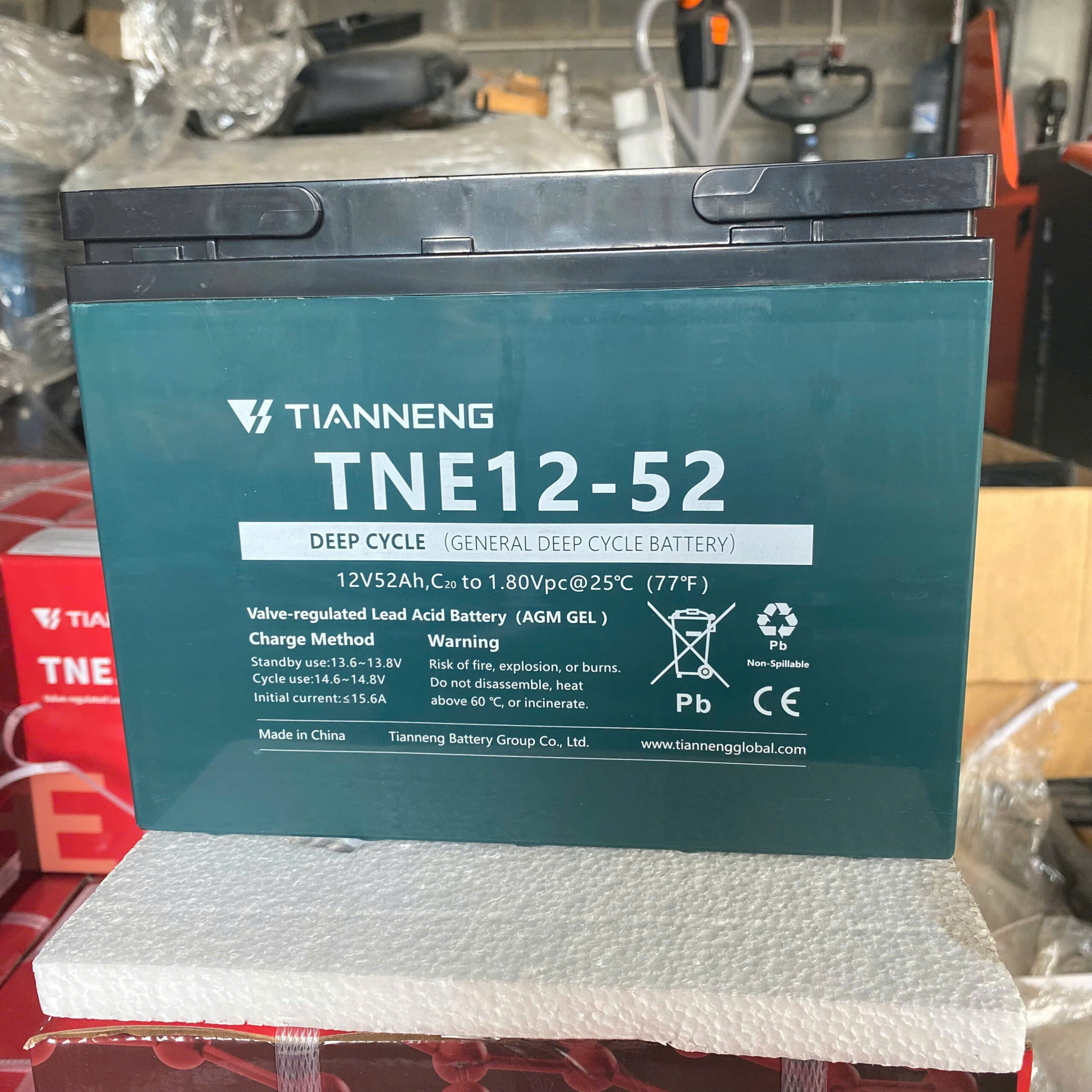 Ắc quy Thiên năng 12V 52Ah TNE12-52 chính hãng giá rẻ