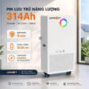 Pin lưu trữ điện mặt trời Luxwatt 51.2V 314Ah 16kwh chính hãng