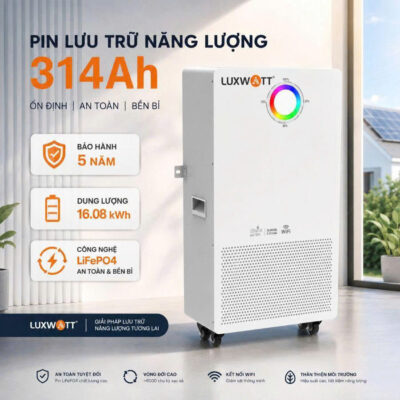 pin luu tru nlmt 51.2V 314ah Luxwatt hinh 1